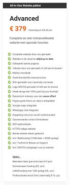 kosten website laten maken en onderhouden